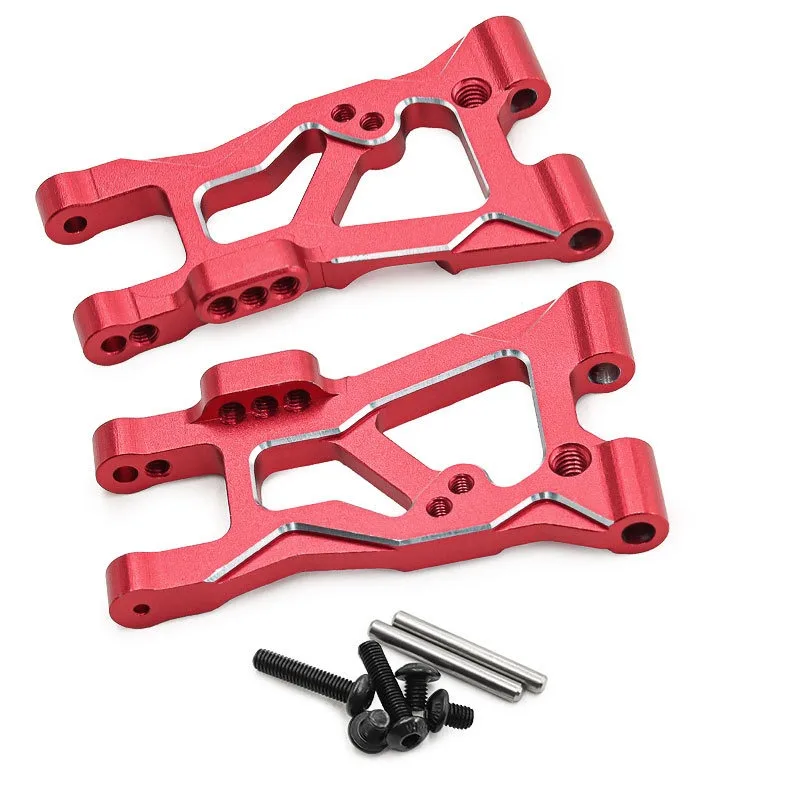 Brazo de Control inferior trasero de aleación de aluminioD283 para accesorios Trxs 1/10 4-TEC Drift Mustang