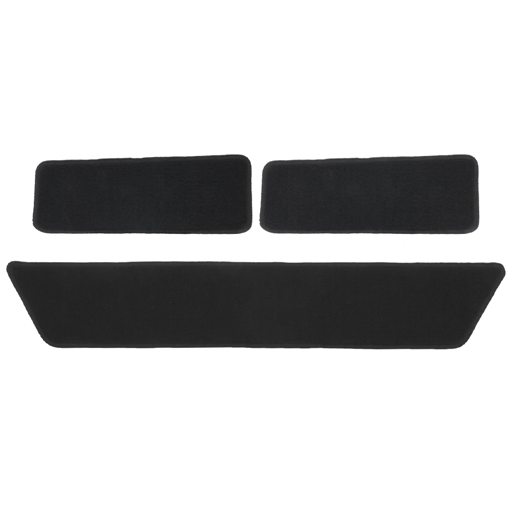 

1Set Sliding Door Step Mat For VW Transporter T5 T6 Carpet Step Mat Set Black Carpet For Sliding Door & Driver & Passenger Door
