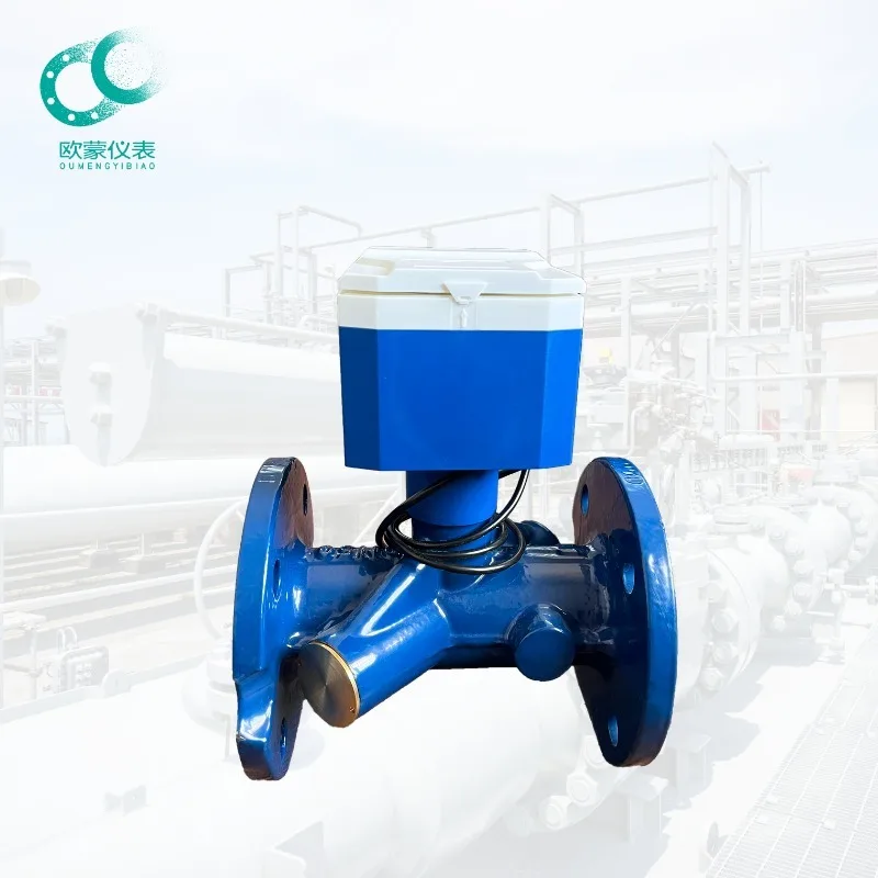 DN15-DN200 IP68 Cast Iron Valve Controlled Smart Ultrasonic Water Meter-M-BUS/RS485/Modbus/LoRaWAN/Pulse Output OEM Customizable