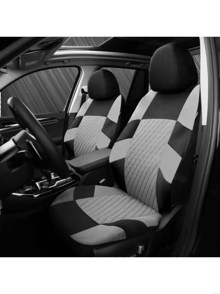 M76E Quick Installation General Auto Protectors In Checker Pattern for Vehicles