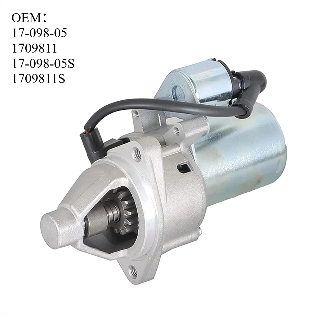 

12V Electrical Motor for CH440-3111 Lawn Mower Engine 14Teeth 17-098-05 1709811 17-098-05S 19883 1709811S