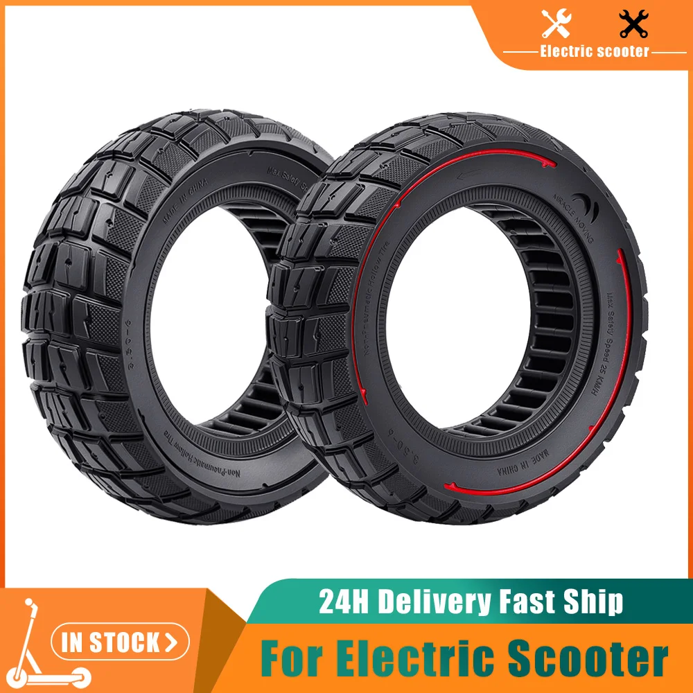 

Tubeless Explosion-proof 3.50-6 Off-road Solid Tire For Electric Scooter Shock-absorbing Inner Honeycomb Thickening Tyre Parts