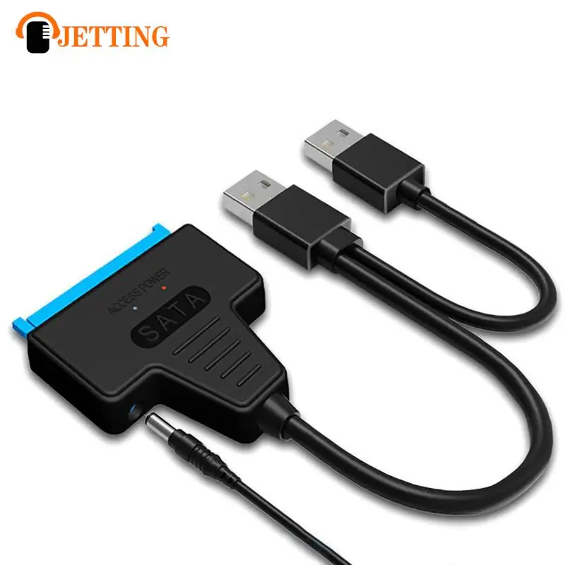 USB SATA 3 Cable SATA To USB 3.0 / USB 2.0 Cable Adapter Support 2.5 Inch/3.5 Inch External SSD HDD Hard Drive Sata III Dc Power