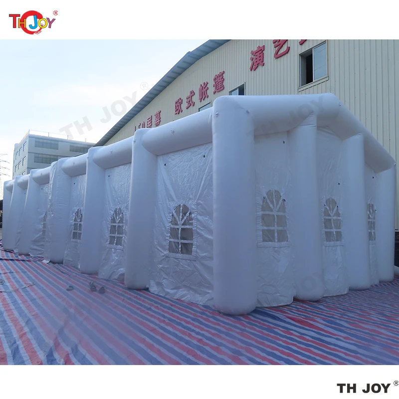 free sea shipping/cnf terms,20x10x5mH constant pvc giant inflatable wedding party tent,inflatable marquee event tent