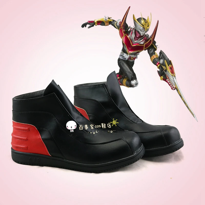 Masked Rider Kamen Rider Ryuki Anime Schuh Kostüm Prop Cosplay Schuhe Stiefel