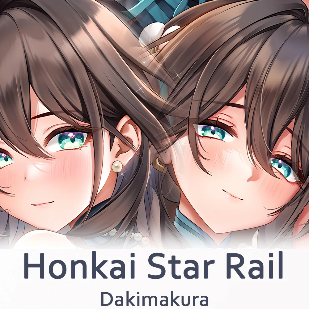 

Honkai star Rail Ruan Mei Dakimakura 2WAY Hugging Body Pillow Case Anime Pillow Cushion Cover Xmas Gifts