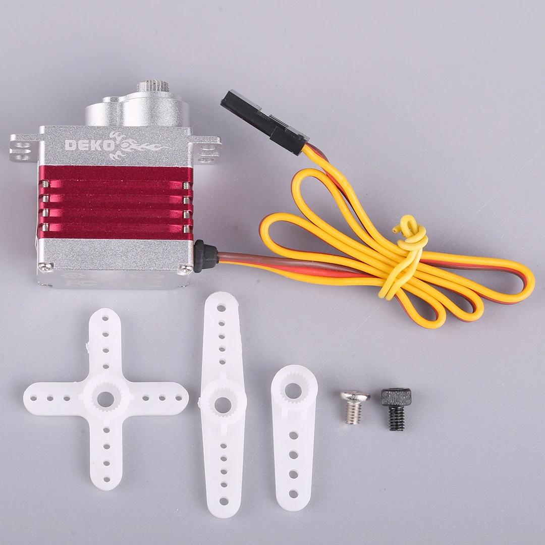 ترس توجيه مؤازر رقمي عالي الضغط من DEKO D1102 450 هليكوبتر/30E ترس توجيه ثابت الجناح