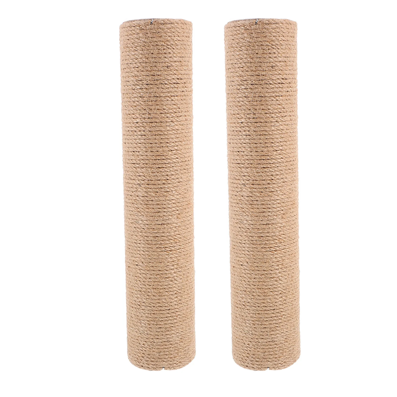 

2Pcs Tall Cat Scratching Post Replacement Sisal Covered ABS for Indoor Cat Exercise DIY Installation