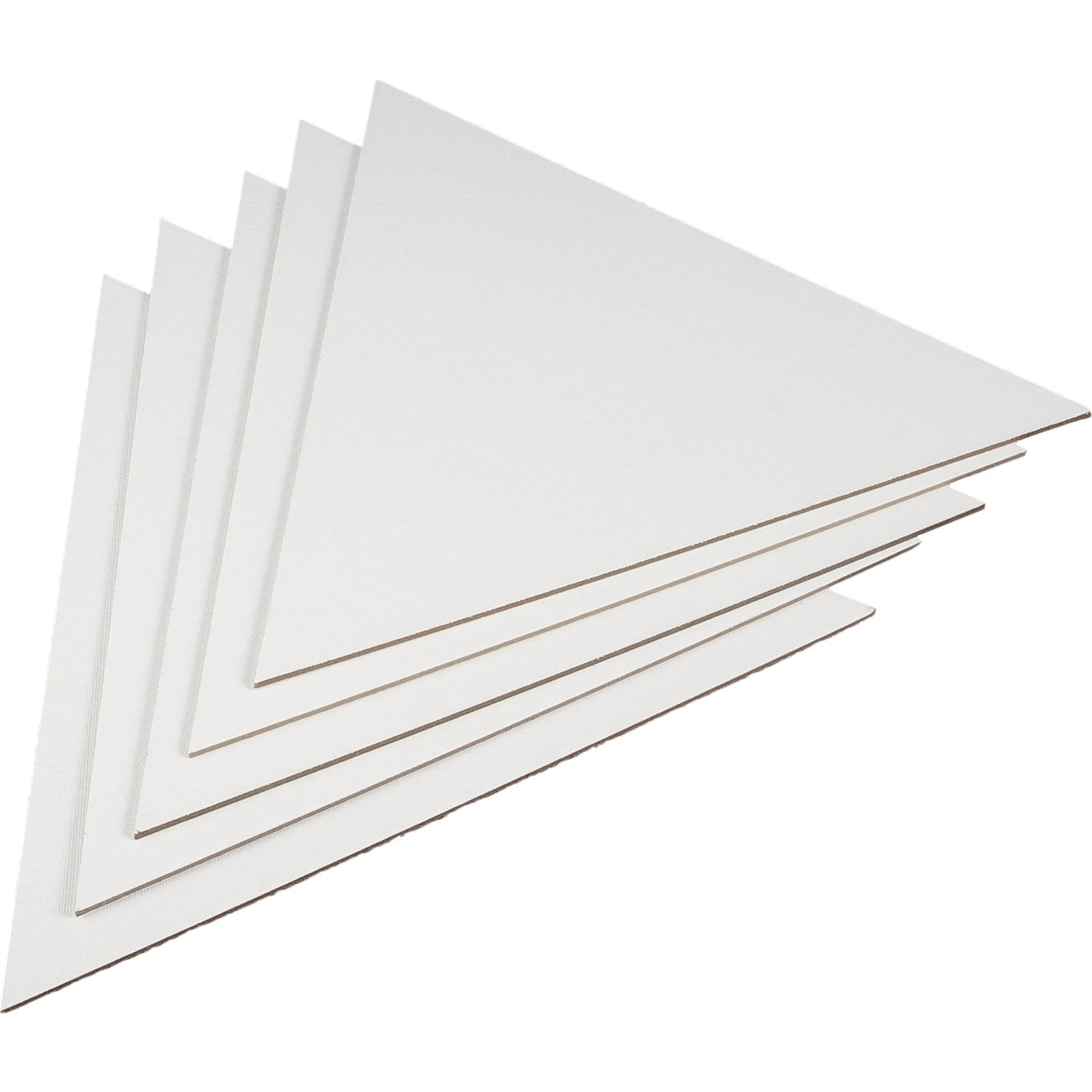 5 Pcs Oil Painting Board Stretched Canvas Blank Drawing Panel Primer Boards for