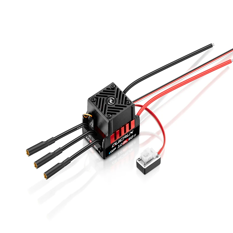 HOT Hobbywing QuicRun WP 10BL60 G2 Водонепроницаемый бесщеточный ESC, подходит для дорожных автомобилей 1/10, внедорожников, коротких грузовиков