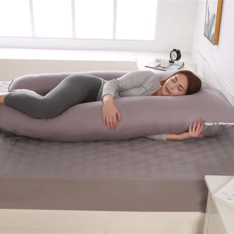 Pregnant Women's Pillows Can Be Detached and Washed, U-shaped Pillows, Large Cushions, Lumbar Pillows, and Leg Pillows