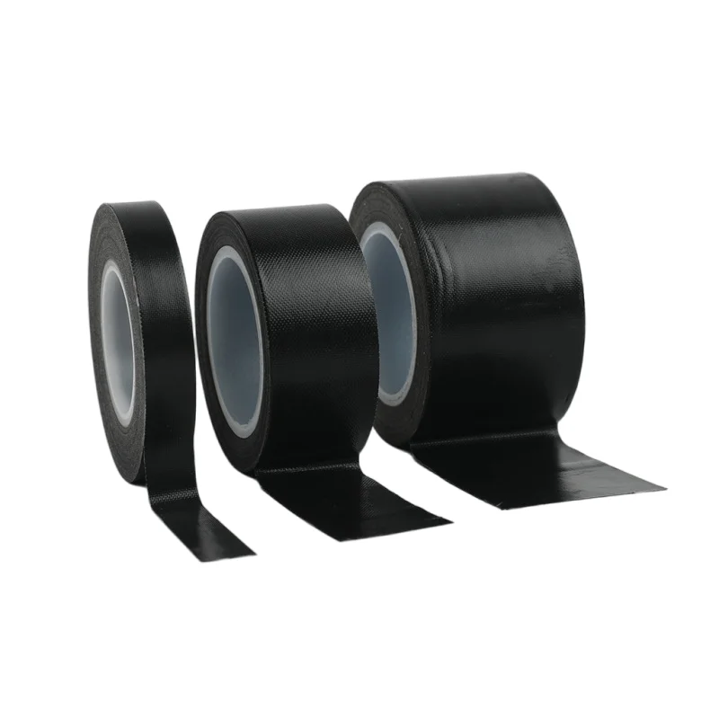 0.18mm PTFE tape Black high temperature resistant tape Withstand 260°C high temperature tape High temperature tape for sealer