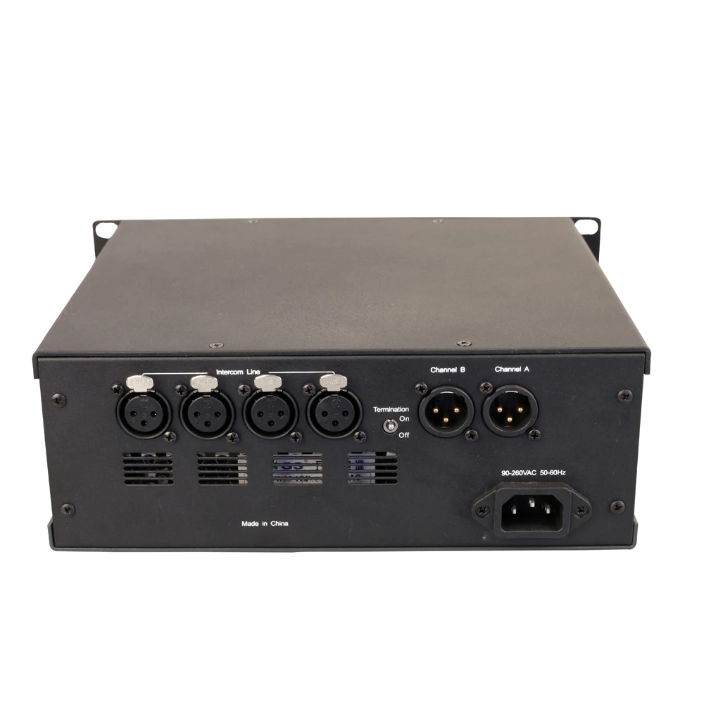 TELIKOU UTS-200 | 2-Wire 2-Channel Speaker Station Internal Speaker RMK Function Full Duplex Talkback Intercom System Clearcom