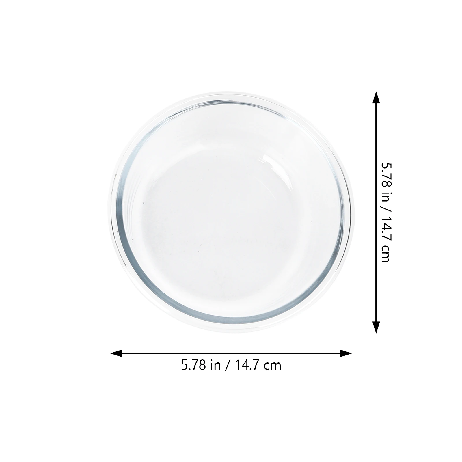 

Elevated Glass Pet Bowl 480ML 800ML Cat Dog Feeder Non Toxic Food Storage Container Hygienic Design Easy to Clean Dish