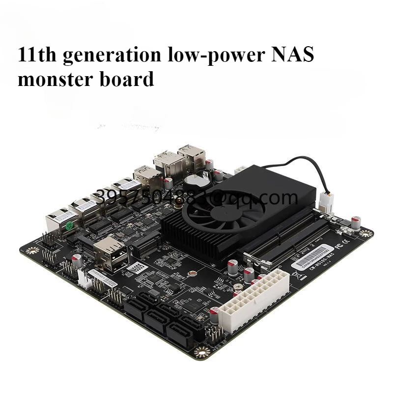 Changwang N5105 N6005 nas dedicated main board with dual nvme slots, 4 ports 2.5G network port