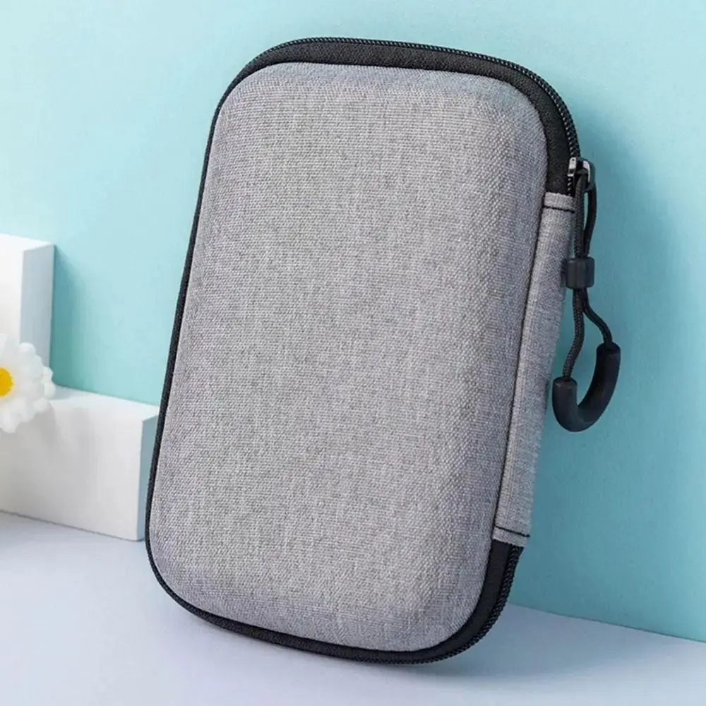 1Pcs Zipper Carry Bag Game Console Case Scratch-resistant Anti-fall Hard Game Console Storage Bag EVA Portable