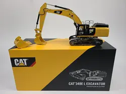 Exqusite-caterpillartoyモデルギフト、合金、c m、1:48、caterpillar、cat 349e l、油圧ショベル、エンジニアリング機械、ダイキャスト