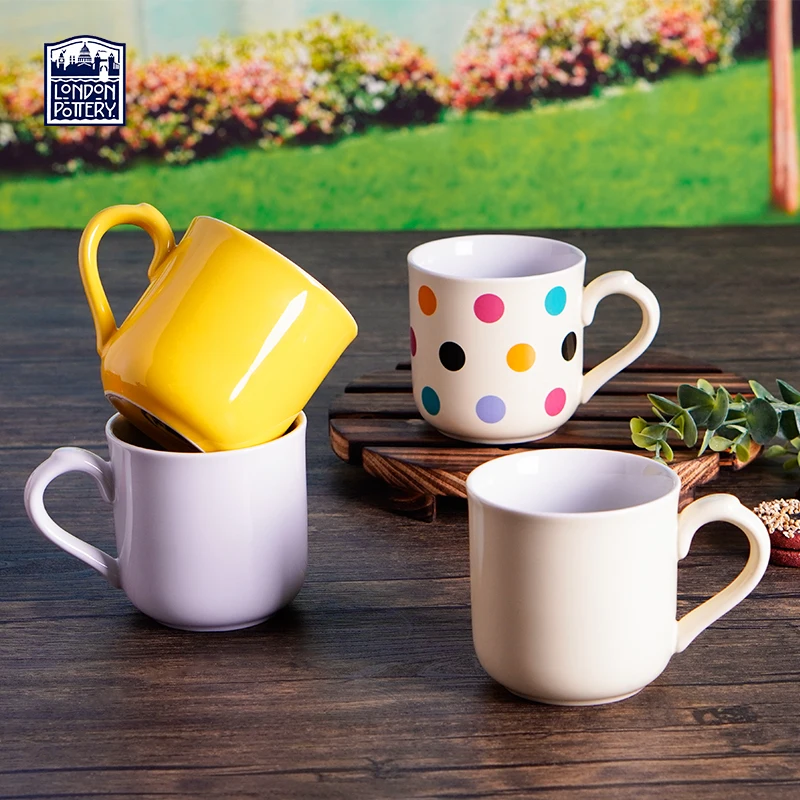 

London Pottery Farmhouse Series Mug British 250ml Ceramic Tea Cup Coffee Milk Mug Tea Cup Afternoon Tea Nordic Light Luxury Ins