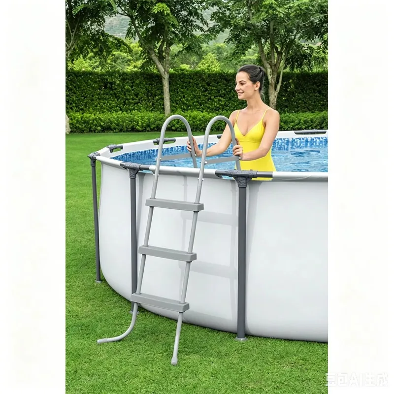 FL Customized Large Round PVC & PC Stand Pool for Adults and Children Family-friendly Inflatable & Above Ground Spa Pool