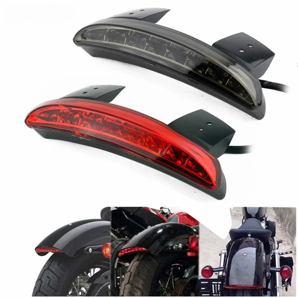

For Harley Davidson XL883 XL1200 XL 883 1200 Sportster Iron Motorcycle Accessories Rear Fender Brake LED Taillight Tail Light