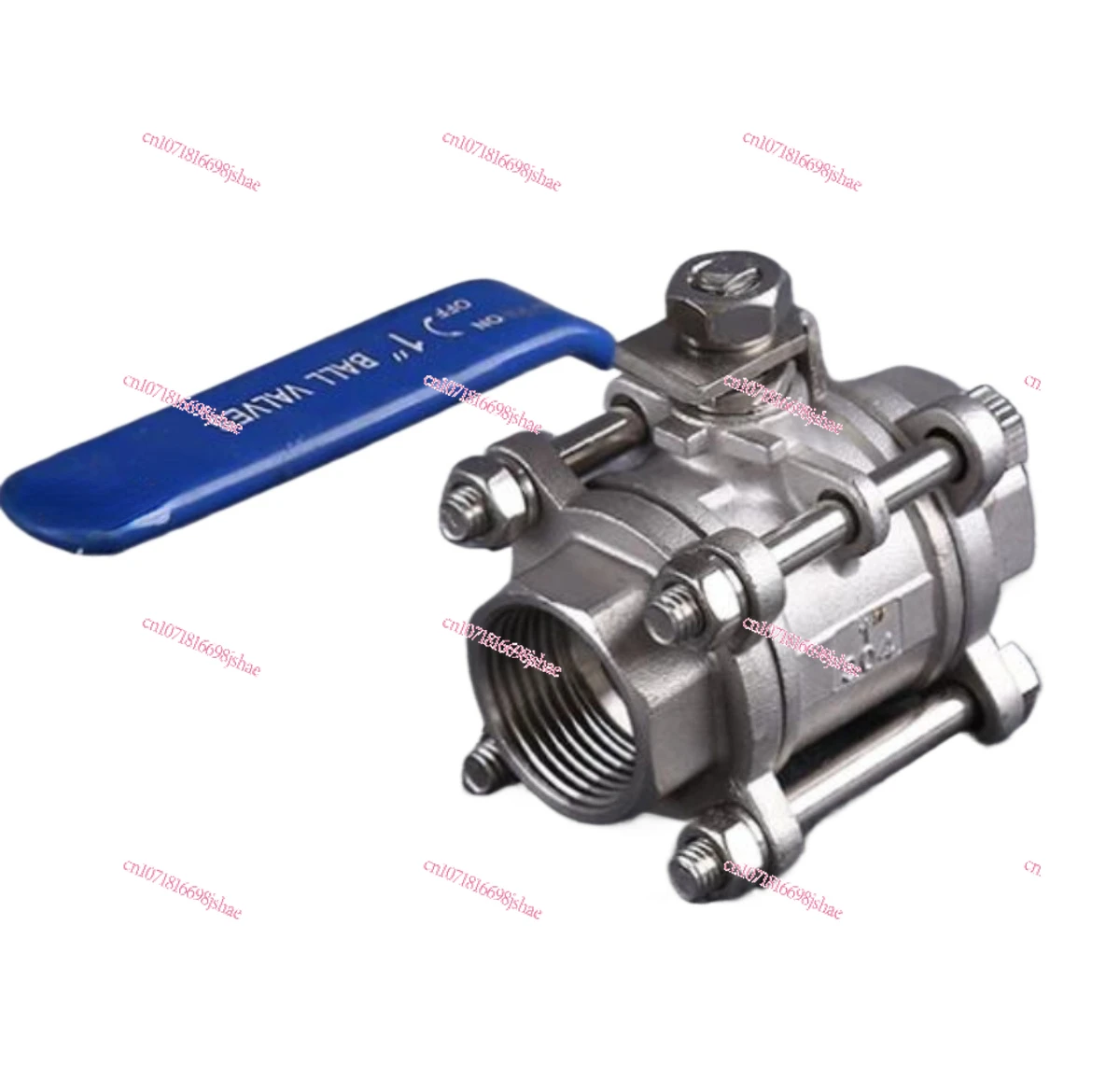 304/316L Three-piece Ball Valve /3P Wire Buckle Internal Thread Ball Valve Q61F11F-16P 4 Points 6 Points