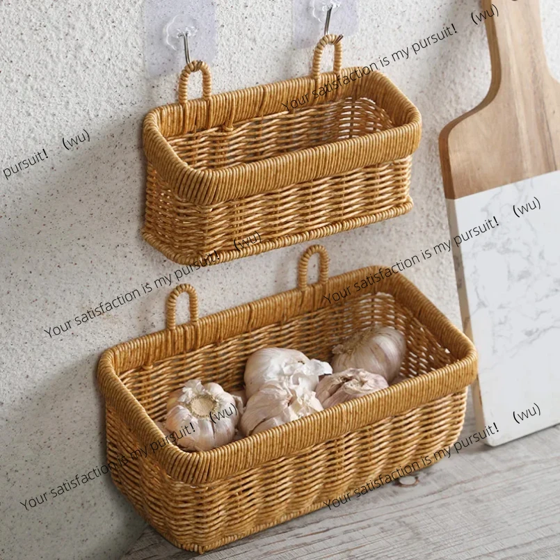 

ZOCI-wall hanging storage basket, storage box, hand-woven decorative basket