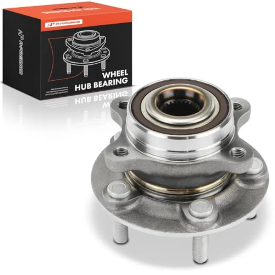 

Front Wheel Bearing and Hub Assembly with 5-Lug Compatible with Ford and Lincoln Models - Fusion 2013-2020 MKZ 2013-2016 Police