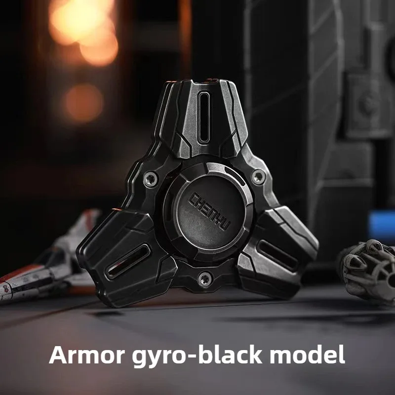 Chenyu EDC CY Mecha Trójstronicowy Mechaniczny Metalowy Ergonomiczny Spinner Antystresowy Zabawka Biurkowa