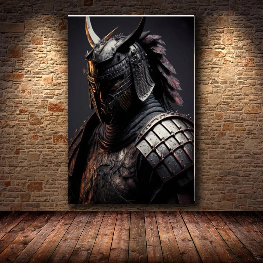 5D Diamond Painting Japan Samurai Warrior Bushido Sword Wall Art Canvas Prints Picture for Living Room Home Decor Gift