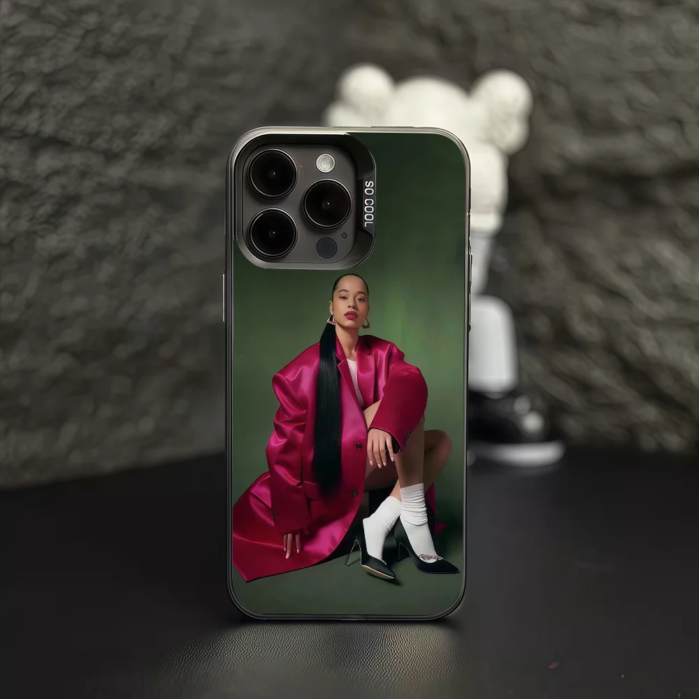 Coque de protection couleur IMD pour iPhone 12, 11 13, 14, 15, 17, Max Pro Plus, Mini, chanteur e-ella Mai, vous avez toujours me l'aimer