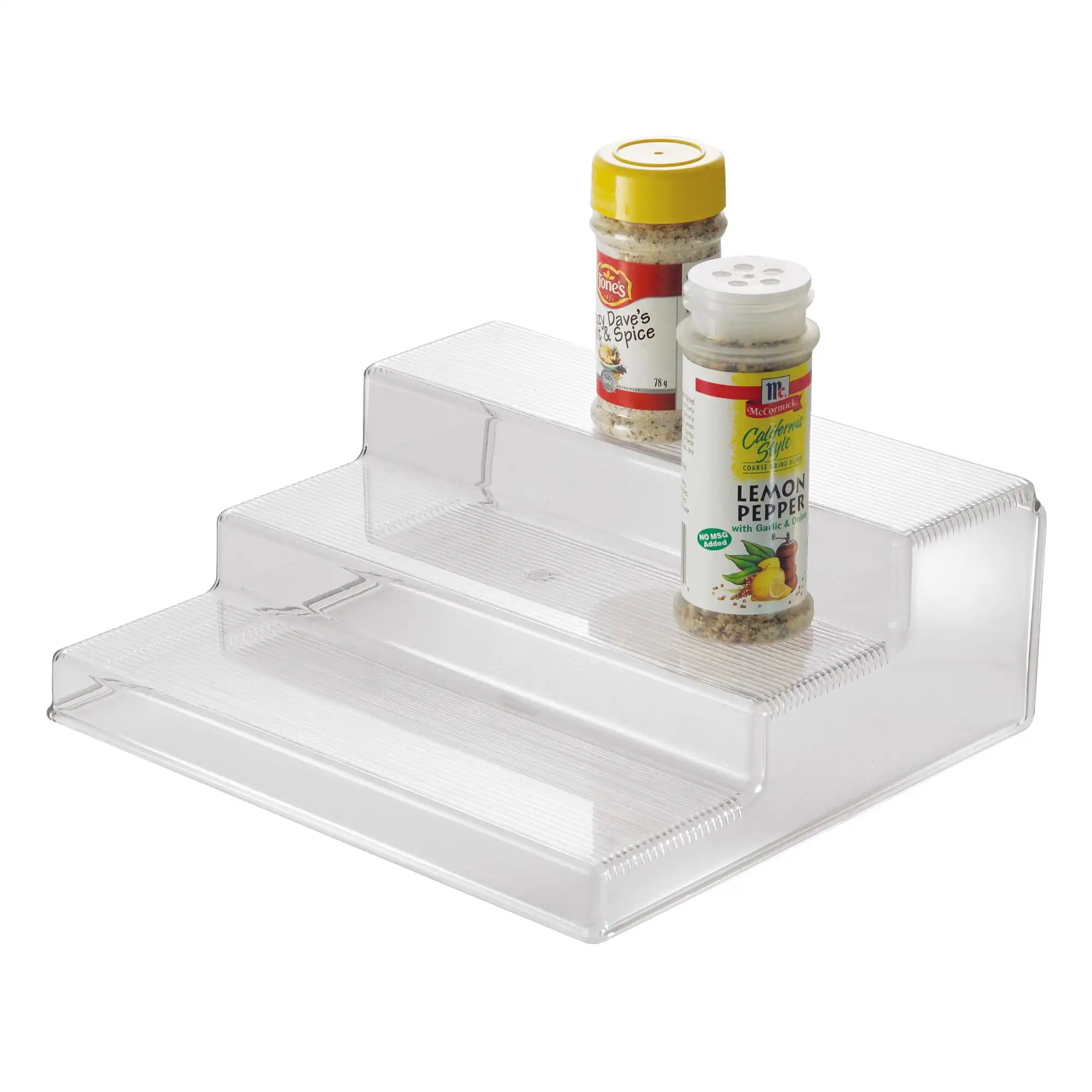 Organizador de Gabinetes Linus InterDesign de 3 Niveles, Transparente