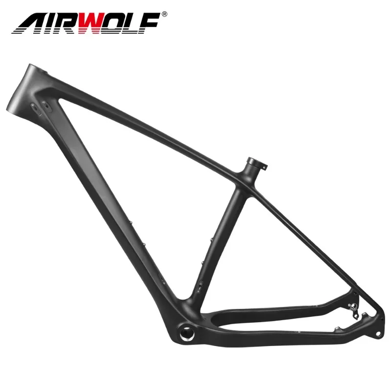 Airwolf 26er Carbon Fat Bike Frame Thru Axle 197*12mm Snow Frame BSA Mtb 26 Carbon Bicycle 26ER*5.0inch