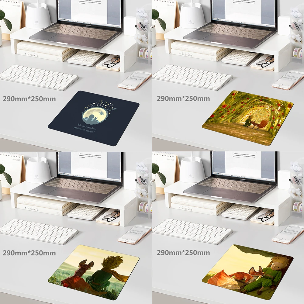 높은 품질 작은 왕자와 여우 DIY 디자인 패턴 게임 mousepad 상위 판매 도매 게임 패드 마우스 소년 소녀 선물