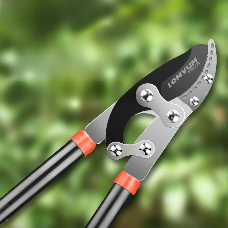 High-carbon Steel Pruning Shears Durable Wear Resistant Portable Garden Scissors High Hardness Professional Gardening Tools