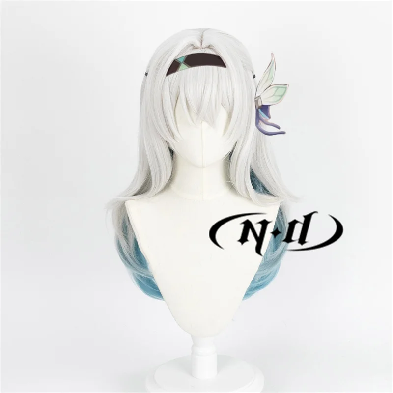 ND Cosplay Wigs Firefly Honkai Star Rail Cosplay Hair Wigs for Comic Con Coser Costume Theme Party Heat Resistant Synthetic