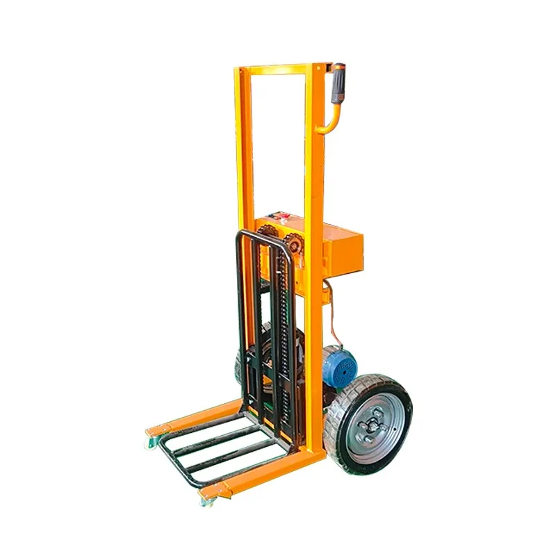 

[Best-Selling] Tile Trolley To Carry The Site Cement Haulage Transport Vehicle Fully Electric Tiger Lift Hydraulic Loading Truck