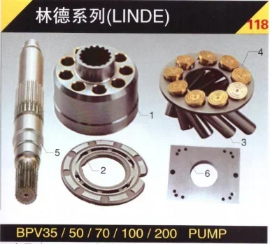 LINDE BPV200 hydraulic pump spare parts