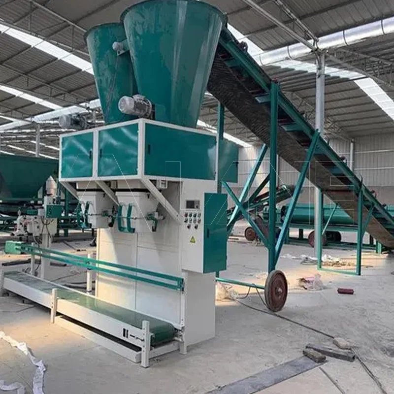 Semi Auto Animal Feed Pet Food Packaging Machine Machines For Packaging Pet Food 50 Kg Fertilizer Packing Machine