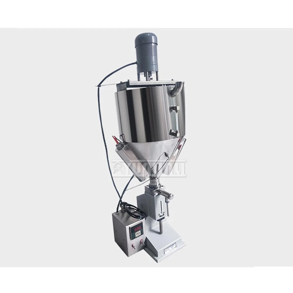 Heating mixing Filling Machine Manual Quantitative Filling Machine Liquid Dispenser Vaseline Honey Lipstick Filling Machine