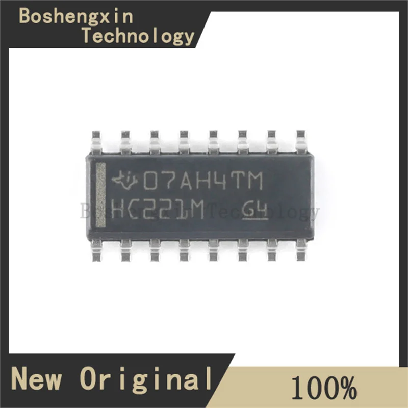 Oscillateur multi-fréquence monostable à double canal logique CMOS haute vitesse CD74HC221M96 avec fonction de Cristal SOIC-16 CD74HC221 1 pièce