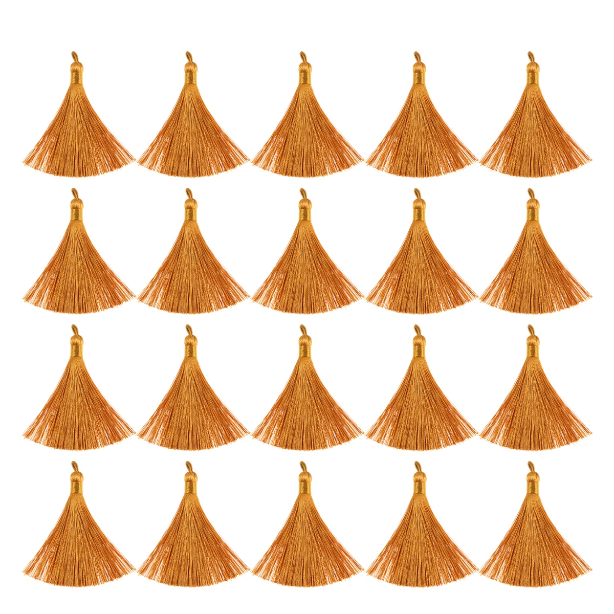 

20 Pcs Short Fat Earrings Tassels Keychain Supplies Elastic Band Lightweight Jewelry Accessories Bright Color Durable Long
