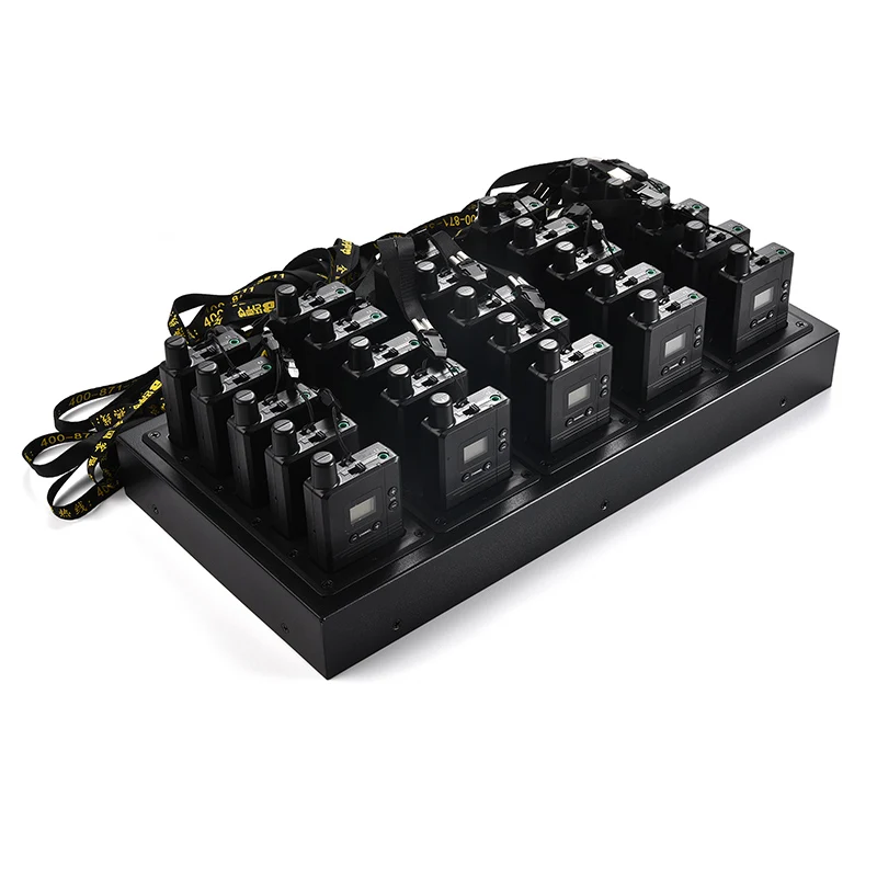 Wirelesslinkx Whisper für Bluetooth-Tour Guide-System Wireless Conference Simultane Interpretation Walkie Talkie