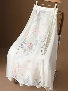 8 best sales Çiçek işlemeli etek - №1