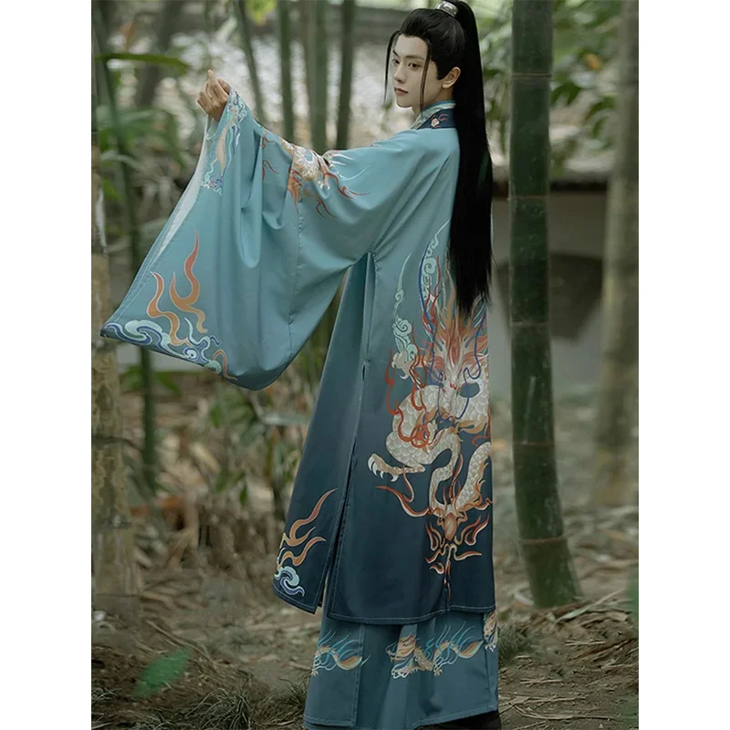 

az15Китайский стиль, традиционные костюмы династии Тан, народные танцевальные костюмы, ретро-мода, фехтовальщик, фьюжн, ханбок, косплей, личность M