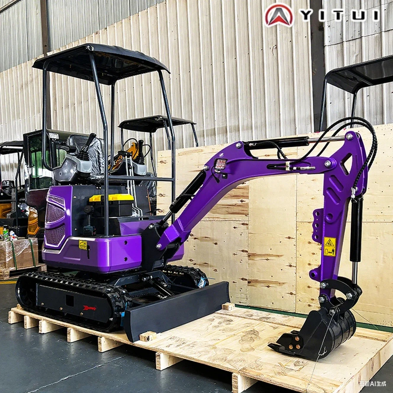 

Crawler Mini Excavator Farm Uses Multi-Tool Ce Epa Euro 5 Kubota Engine Customized 2.0 Ton Mini Excavato