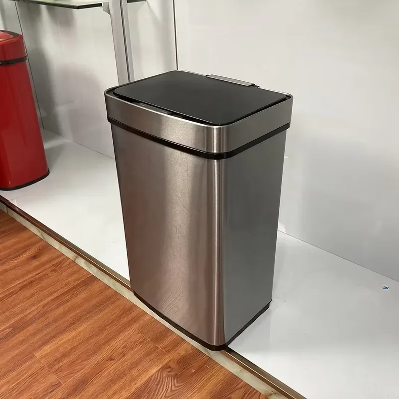 Smart Automatic Sensor Trash Can for Kitchen Household Waste Bin Intelligent Garbage Container Modern Home Office Dustbin