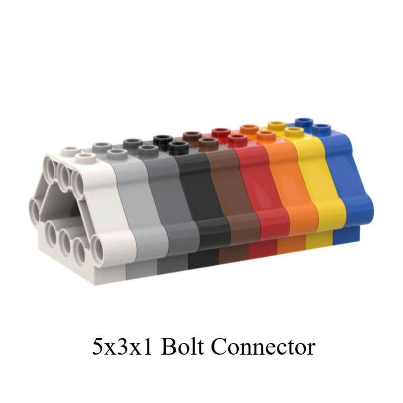

Болтовой соединитель 5x3x1, детали MOC, технологические детали, строительный блок, совместимый с маленькими частицами legoeds 32333.