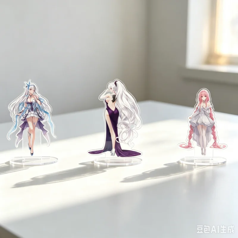 Anime Azur Lane 15cm Kearsarge Perseus Acrylic Stand Model Plate Keychains Tabletop Decorations Character Merchandise