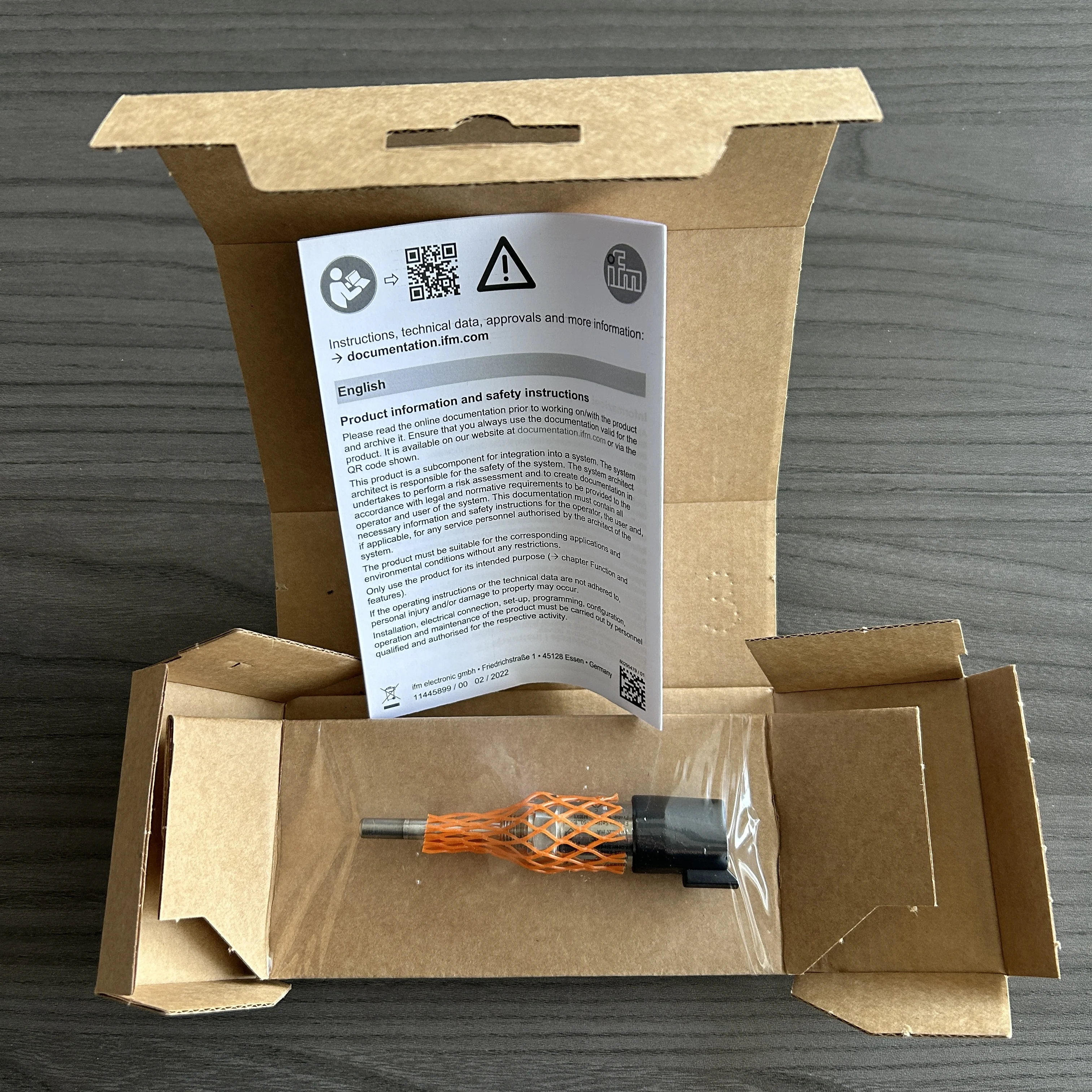 Sensor de temperatura electrónico IFM TA4019