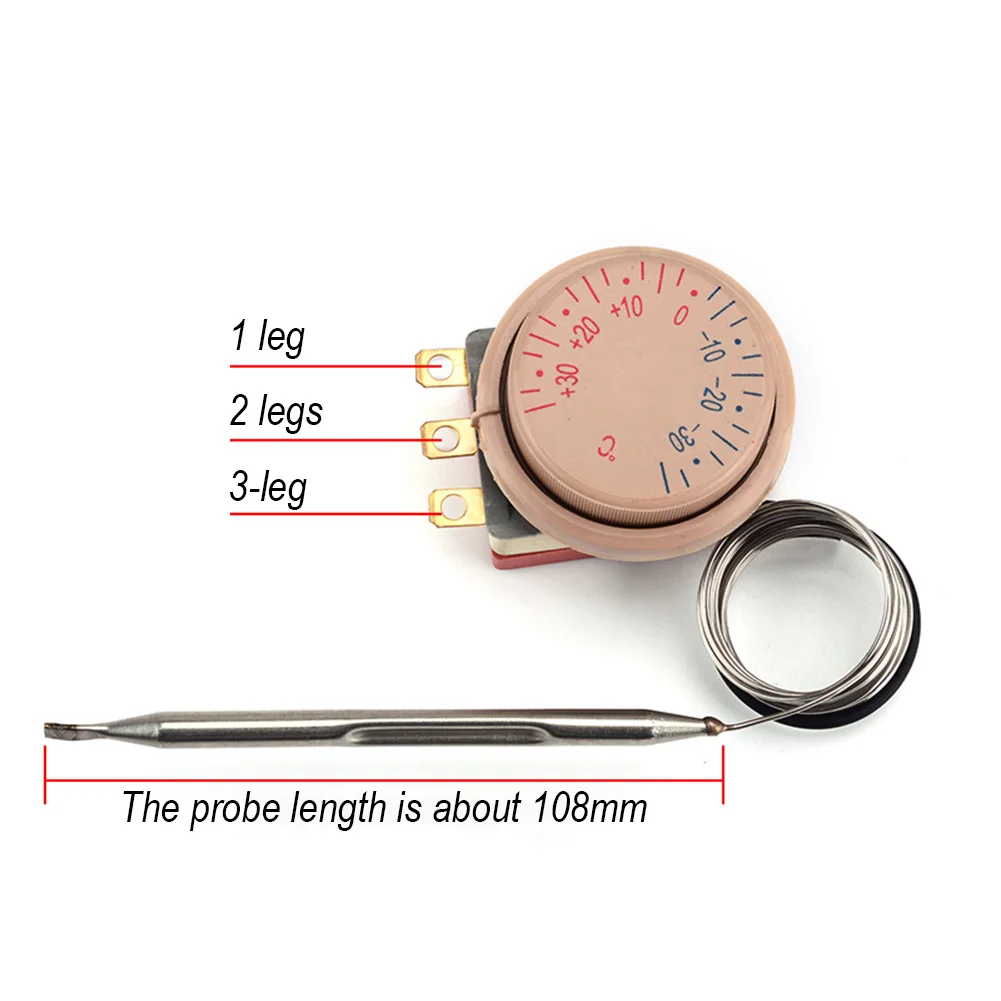 ترموستات موفر للطاقة، ترموستات للثلاجة، انخفاض استهلاك الطاقة، أداء موثوق، تركيب سهل الاستخدام